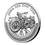 Silver Ounce 2019 Jawa Motorcycle: Photo Coin, Niue, Silver Ounce 2019 Jawa Motorcycle / thumbnail