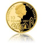 Gold Quarter Ounce 2017 Arnost of Pardubice: Photo Coin, Niue, Gold Quarter Ounce 2017 Arnost of Pardubice / thumbnail