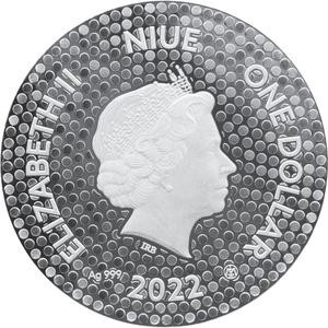 Niue / Silver Half Ounce 2022 Year of the Tiger - obverse photo