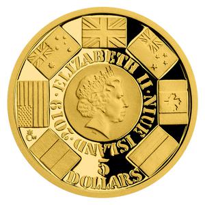 Niue / Gold Tenth-Ounce 2019 Operation Overlord - obverse photo