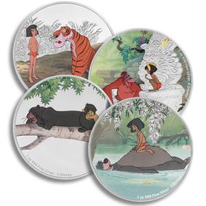 Niue / Silver Ounce 2017 Mowgli and Shere Kahn - reverse photo