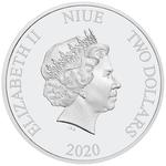 Silver Ounce 2020 Year of the Rat, Coloured: Photo Coin, Niue, Silver Ounce 2020 Year of the Rat, Coloured / thumbnail