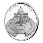 Silver Half Ounce 2021 St Peter's Basilica - The Cross: Photo Coin, Niue, Silver Half Ounce 2021 St Peter's Basilica - The Cross / thumbnail