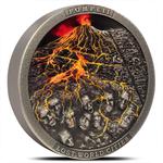 Niue / Silver Three Ounces 2023 Pompeii - reverse photo