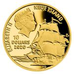 Gold Quarter Ounce 2020 James Cook: Photo Coin, Niue, Gold Quarter Ounce 2020 James Cook / thumbnail