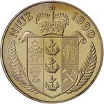 Five Dollars 1990 World Cup: Photo Coin, Niue, Five Dollars 1990 World Cup / thumbnail
