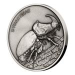 Silver Ounce 2020 Animal Champions - Rhinoceros Beetle: Photo Coin, Niue, Silver Ounce 2020 Animal Champions - Rhinoceros Beetle / thumbnail