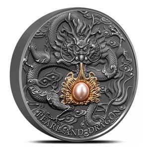 Niue / Silver Two Ounces 2024 Pearl and Dragon - reverse photo