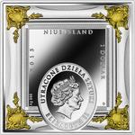 Silver Ounce 2015 Eliza Pareńska: Photo Coin, Niue, Silver One Ounce 2015 Eliza Parenska / thumbnail