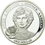 One Dollar 2011 Lady Diana: Photo Coin, Niue, One Dollar 2011 Lady Diana / thumbnail