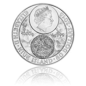 Niue / Silver Kilo 2018 Charles University - obverse photo