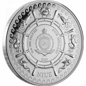 Niue / Silver Two Ounces 2023 Mythical Creatures - Siren - obverse photo