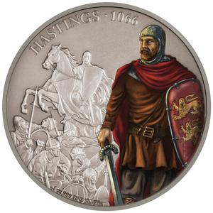Niue / Silver Ounce 2018 Battle of Hastings - obverse photo