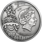 Silver Ounce 2017 Happy Birthday: Photo Coin, Niue, Silver Ounce 2017 Happy Birthday / thumbnail