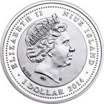 One Dollar Silver 2014 Saint Nicholas: Photo Coin, Niue, One Dollar Silver 2014 Saint Nicholas / thumbnail