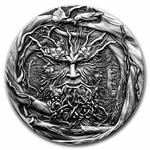 Niue / Silver Two Ounces 2021 The Spirit of the Forest - reverse photo