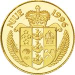Gold Twenty-fifth Ounce 1996 Protect Our World: Photo Coin, Niue, Gold Twenty-fifth Ounce 1996 Protect Our World / thumbnail