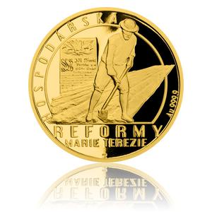 Niue / Gold Quarter Ounce 2017 Maria Theresa - Economy - reverse photo