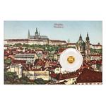 Gold Half Gram 2018 First Stamp of Czechoslovakia: Photo Coin, Niue, Gold Half Gram 2018 First Stamp of Czechoslovakia / thumbnail