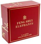 Gold Quarter Ounce 2015 Feng Shui - Elephants: Photo Coin, Niue, Gold Quarter Ounce 2015 Feng Shui - Elephants / thumbnail