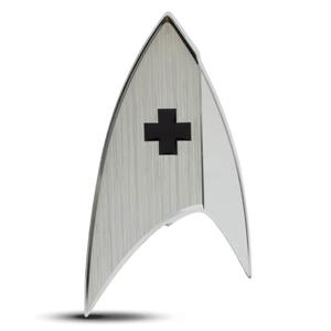 Niue / Silver Ounce 2025 Star Trek Medical Insignia - reverse photo
