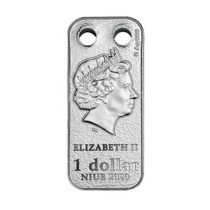 Niue / One Dollar Silver 2020 Year of the Rat - Pendant - obverse photo