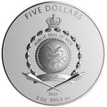 Silver Two Ounces 2025 Phoenix and Dragon: Photo Coin, Niue, Silver Two Ounces 2025 Phoenix and Dragon / thumbnail
