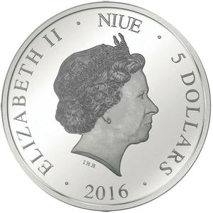 Niue / Silver Three Ounces 2016 Colossus of Nero - obverse photo