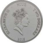 Silver Ounce 2015 Swiss Wildlife - Mountain Hare: Photo Coin, Niue, Silver Ounce 2015 Swiss Wildlife - Mountain Hare / thumbnail