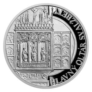 Niue / Silver Ounce 2022 Cathedral of St Elizabeth - Main Altar - reverse photo