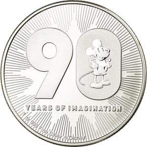 Niue / Silver Ounce 2018 Mickey Mouse - reverse photo
