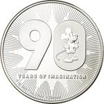 Silver Ounce 2018 Mickey Mouse: Photo Coin, Niue, Two Dollars 2018 Mickey Mouse / thumbnail