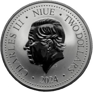 Niue / Silver Ounce 2024 Phoenix - obverse photo