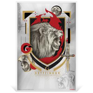 Niue / Silver Five Grams 2020 Hogwarts House Banners - Gryffindor - reverse photo