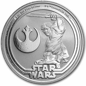 Niue / Silver Ounce 2025 Star Wars - Luke Skywalker - reverse photo