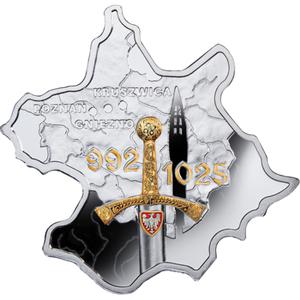 Niue / Silver Ounce 2014 Poland of Bolesław Chrobry - reverse photo