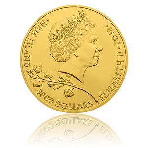 Niue / Gold Kilo 2018 Czech Lion - obverse photo