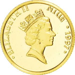 Niue / Gold Twenty-fifth-Ounce 1997 Statue of Liberty - obverse photo