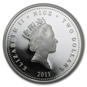 Niue / Silver Ounce 2011 Eternal Love - obverse photo