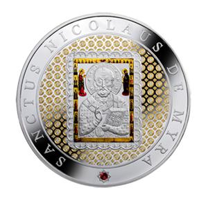Niue / Silver Eight Ounces 2014 St Nicholas the Wonderworker - reverse photo