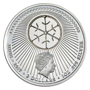 Niue / Silver Ounce 2017 Happy Holidays - obverse photo