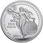 Niue / Silver Ounce 2021 Icons of Inspiration - Galileo - obverse photo