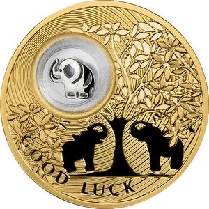 Niue / Silver Ounce 2013 Elephant - reverse photo