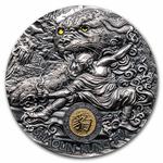 Silver Two Ounces 2023 Shaolin Kung Fu Leopard: Photo Coin, Niue, Silver Two Ounces 2023 Shaolin Kung Fu Leopard / thumbnail