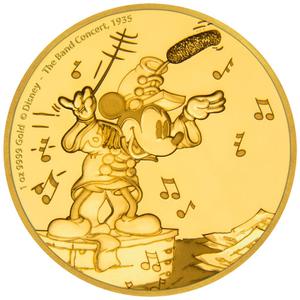 Niue / Gold Ounce 2016 Mickey - Band Concert - obverse photo