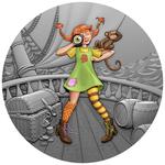 Niue / Silver Ounce 2022 Fairy Tales - Monkey Girl - reverse photo