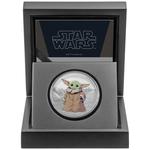 Silver Ounce 2021 Mandalorian - The Child: Photo Coin, Niue, Silver Ounce 2021 Mandalorian - The Child / thumbnail