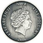 Silver Two Ounces 2016 Charles Darwin: Photo Coin, Niue, Silver Two Ounces 2016 Charles Darwin / thumbnail