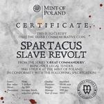Silver Two Ounces 2017 Spartacus: Photo Coin, Niue, Silver Two Ounces 2017 Spartacus / thumbnail