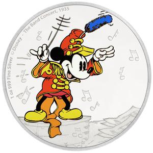Niue / Silver Ounce 2016 Mickey - Band Concert - obverse photo